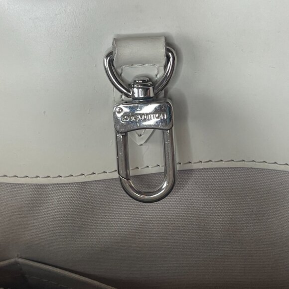 Authentic Louis Vuitton Epi Leather Passy PM White Ivory Hand Bag Tote - Picture 11 of 13